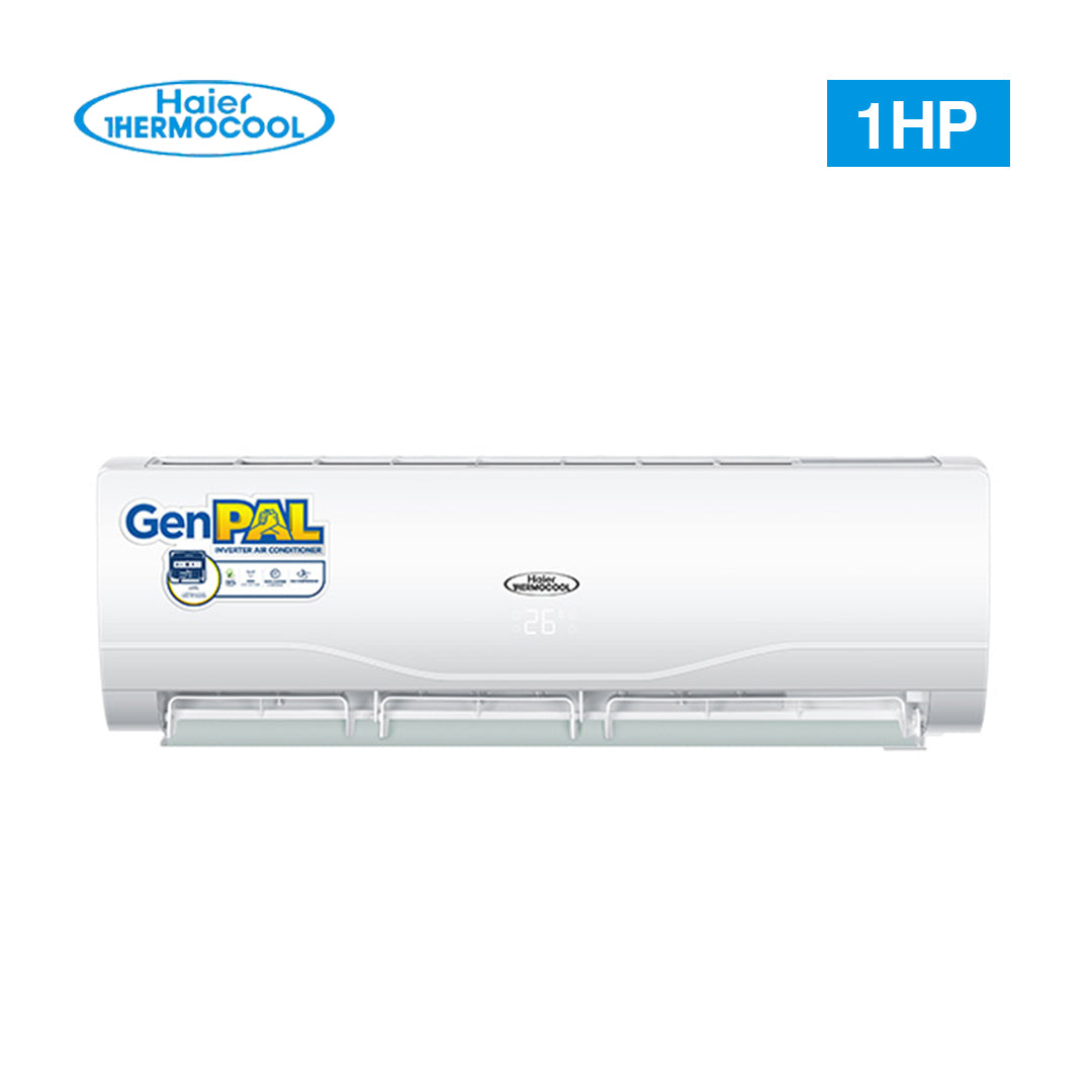 HAIER AC SPLIT INVERTER 1 HP GENPAL WHT HSU-09LNEB