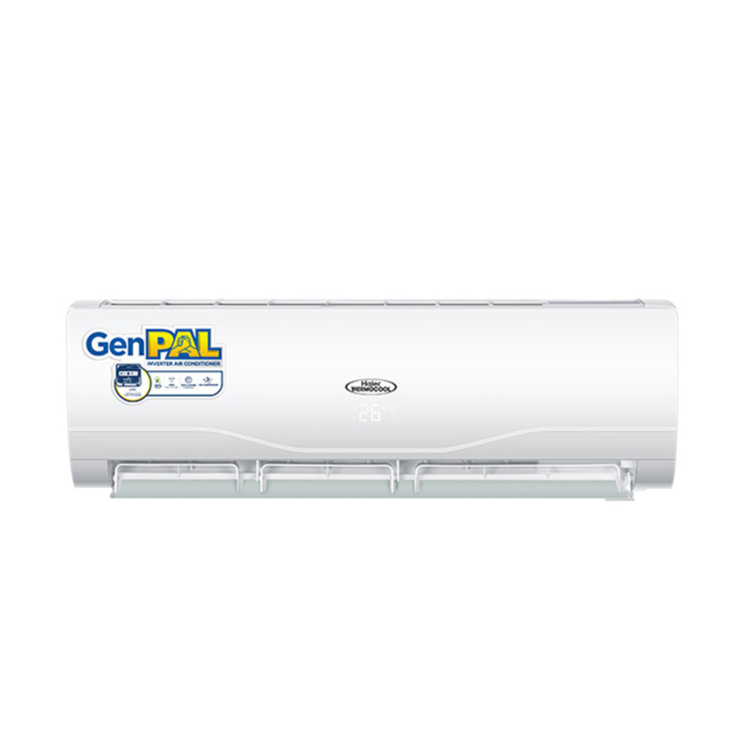 HAIER AC SPLIT INVERTER 1 HP GENPAL WHT HSU-09LNEB