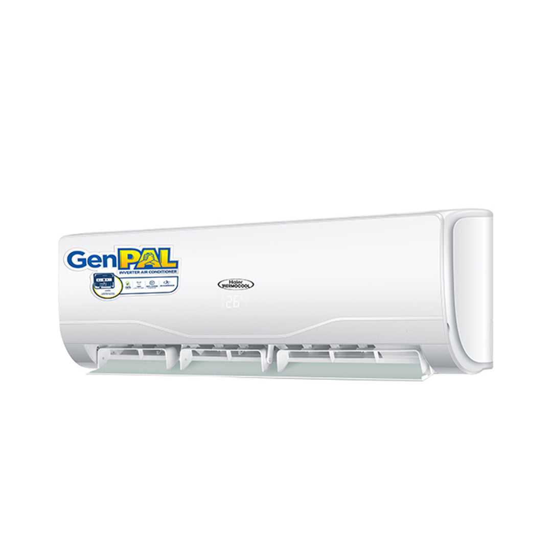 HAIER AC SPLIT INVERTER 1 HP GENPAL WHT HSU-09LNEB