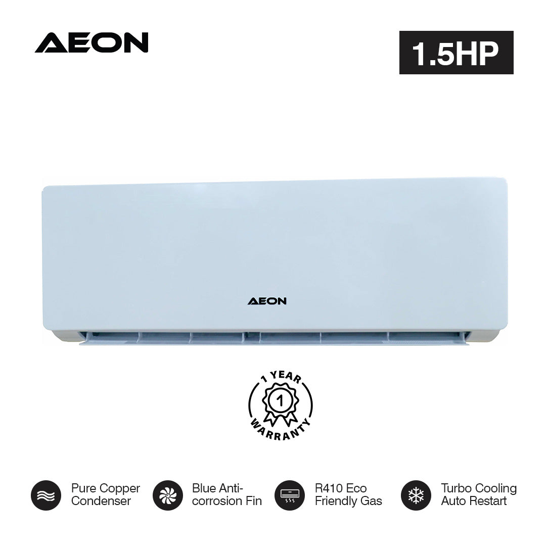 AEON AC SPLIT/1.5HP/ASA12DGO/R410