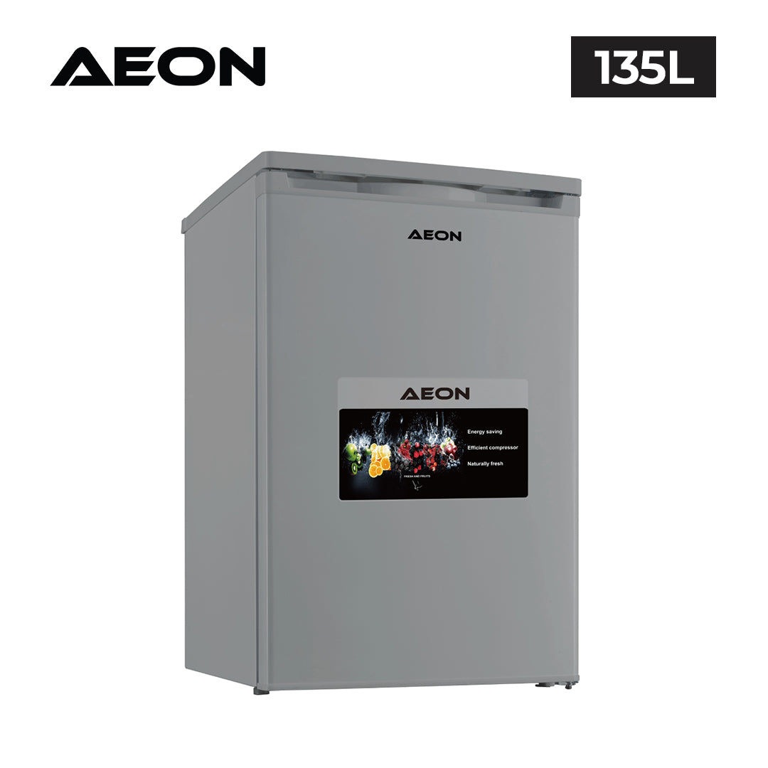 AEON REFRIGERATOR/135L/ARS135G/SD/Grey/D-frost