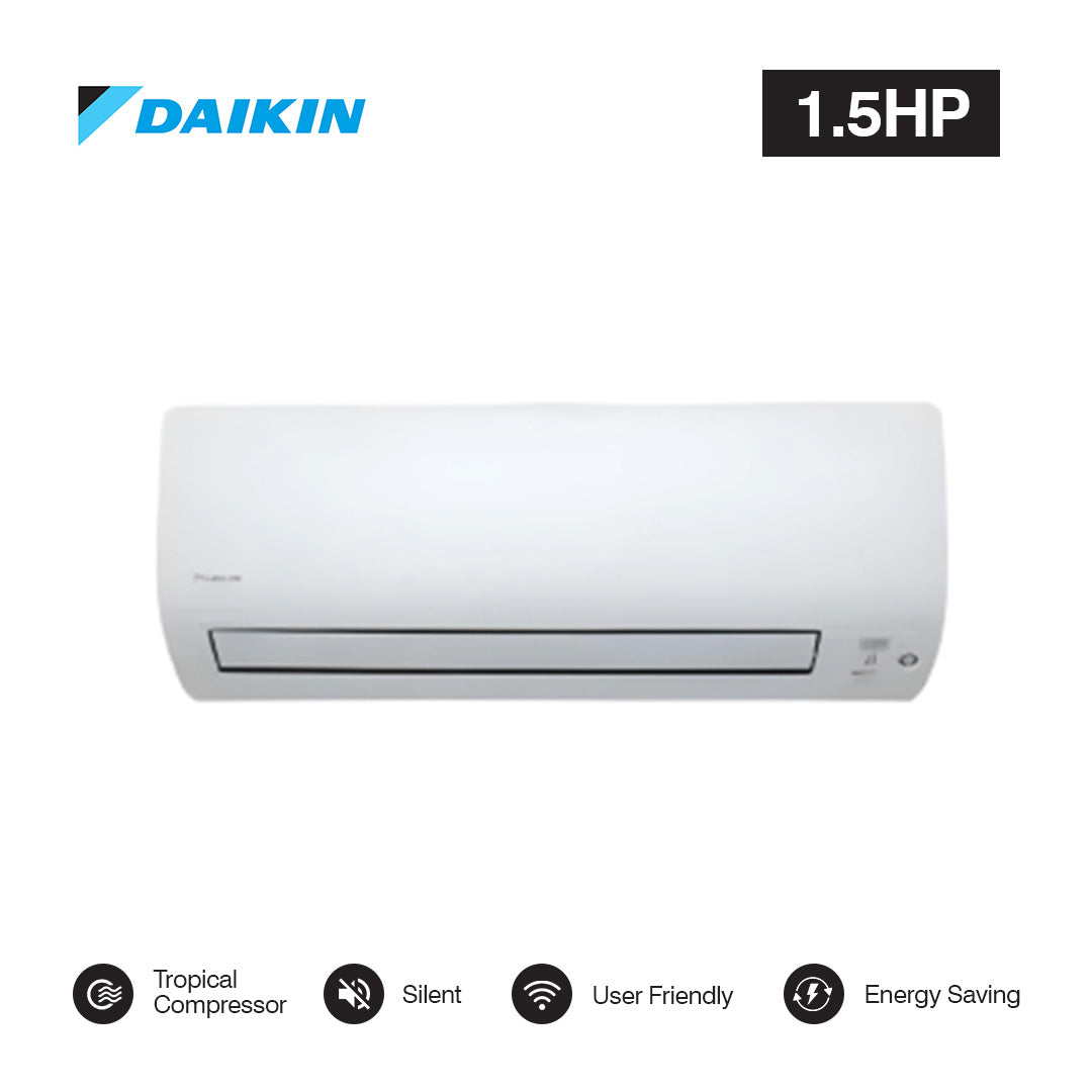 DAIKIN AC 1.5HP R32 SPLIT WHITE GTQ35 RQG35