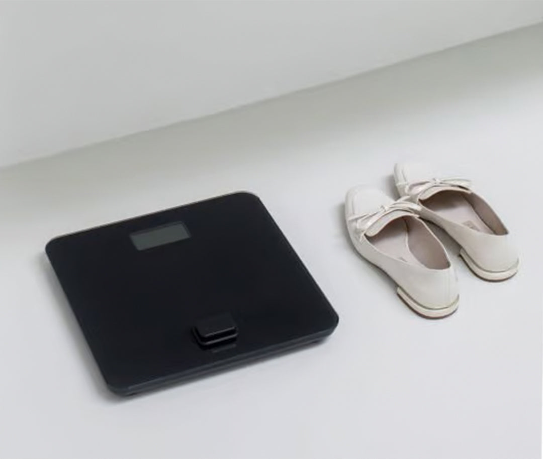 BRABANTIA/HW/b-281341/Bathroom Scale/Battery Free/Dark Grey