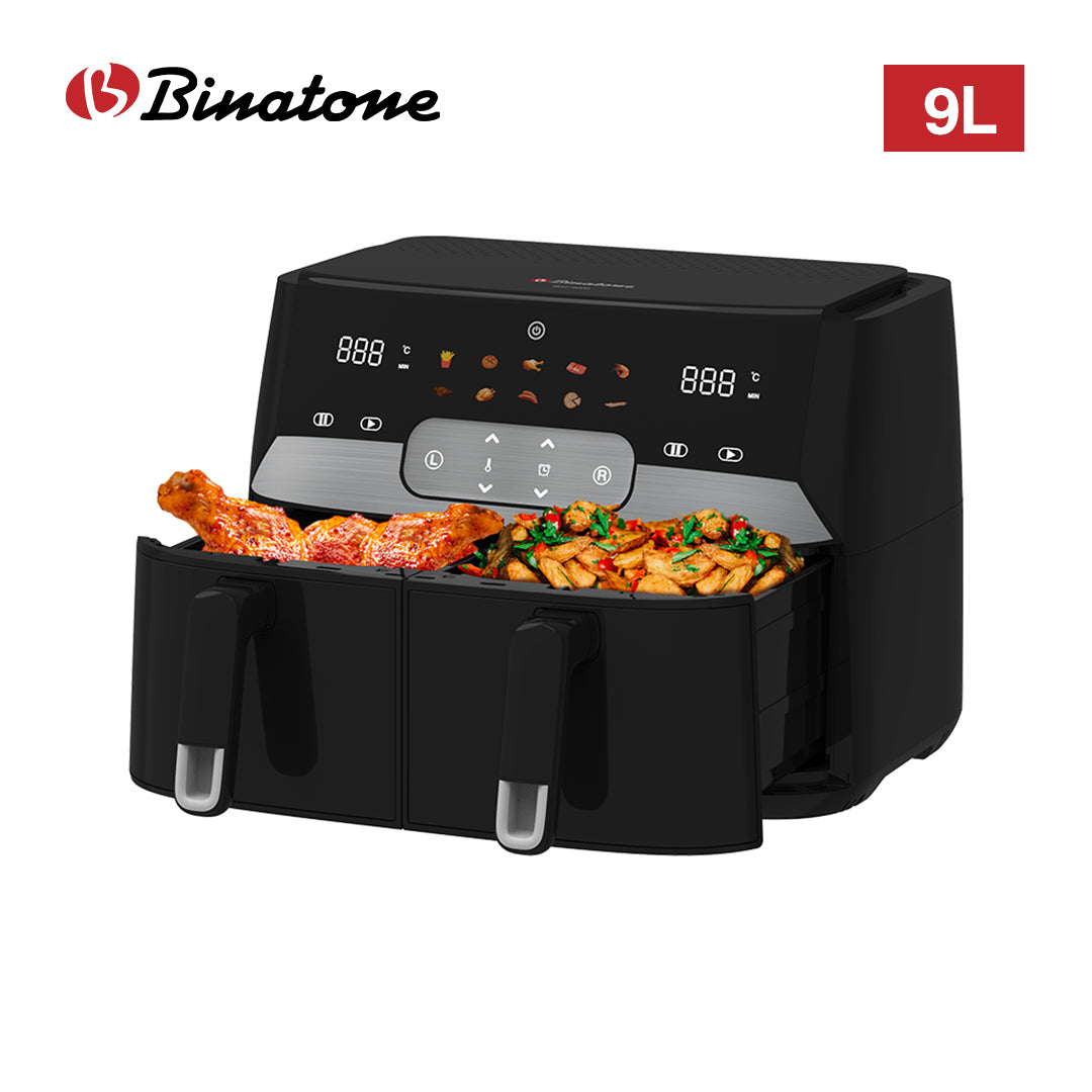 BINATONE AIR FRYER/9L/BAF-9000/1700W/BLACK