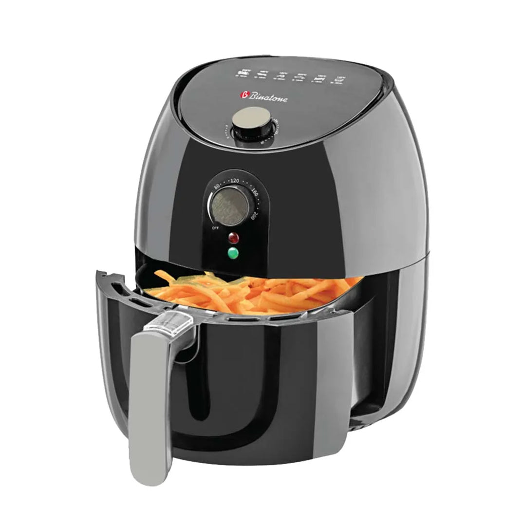 BINATONE FRYER 3.5L 1500W AIR BLACK BAF-3501