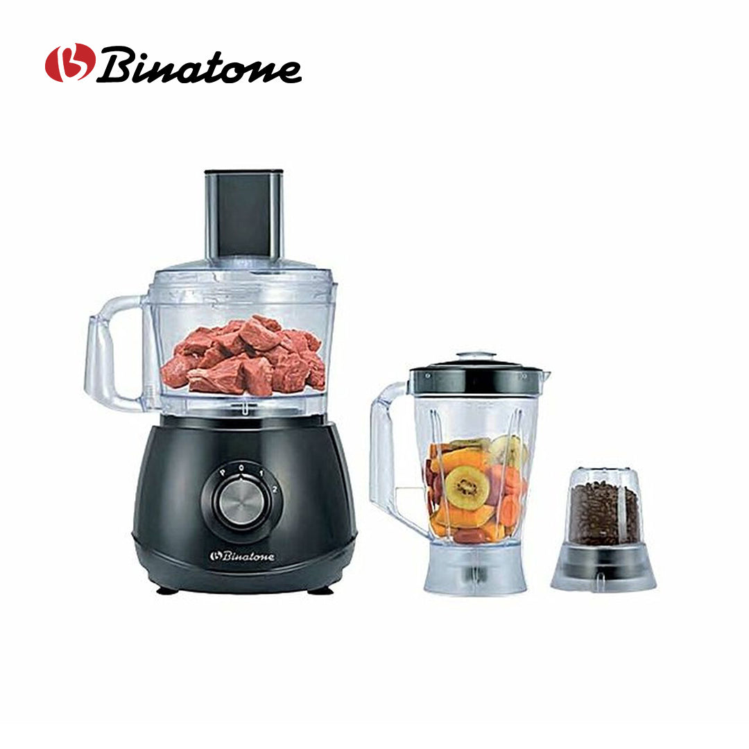 BINATONE FOOD PROCESSOR 1.75L 800W BLACK FP-850