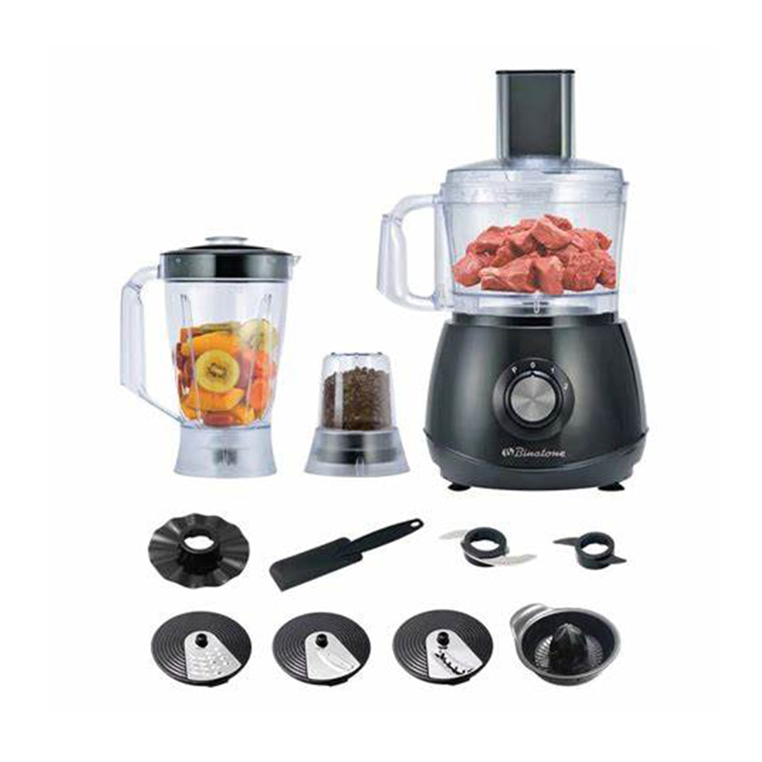 BINATONE FOOD PROCESSOR 1.75L 800W BLACK FP-850