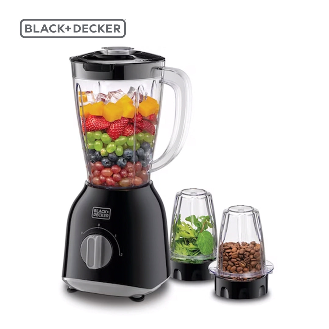 BLACK+DECKER / BLENDER /  GRINDER 400 W + 2 GRINDERS/ BX365-B5