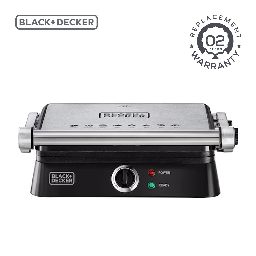 BLACK+DECKER /GRILL /  1400 W/ CG1400-B5 / BLACK