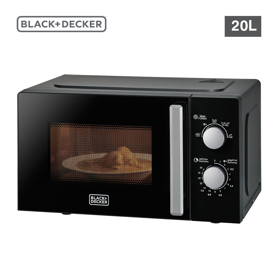 BLACK+DECKER / MICROWAVE /20L /700W / MZ2005P-B5 /BLACK