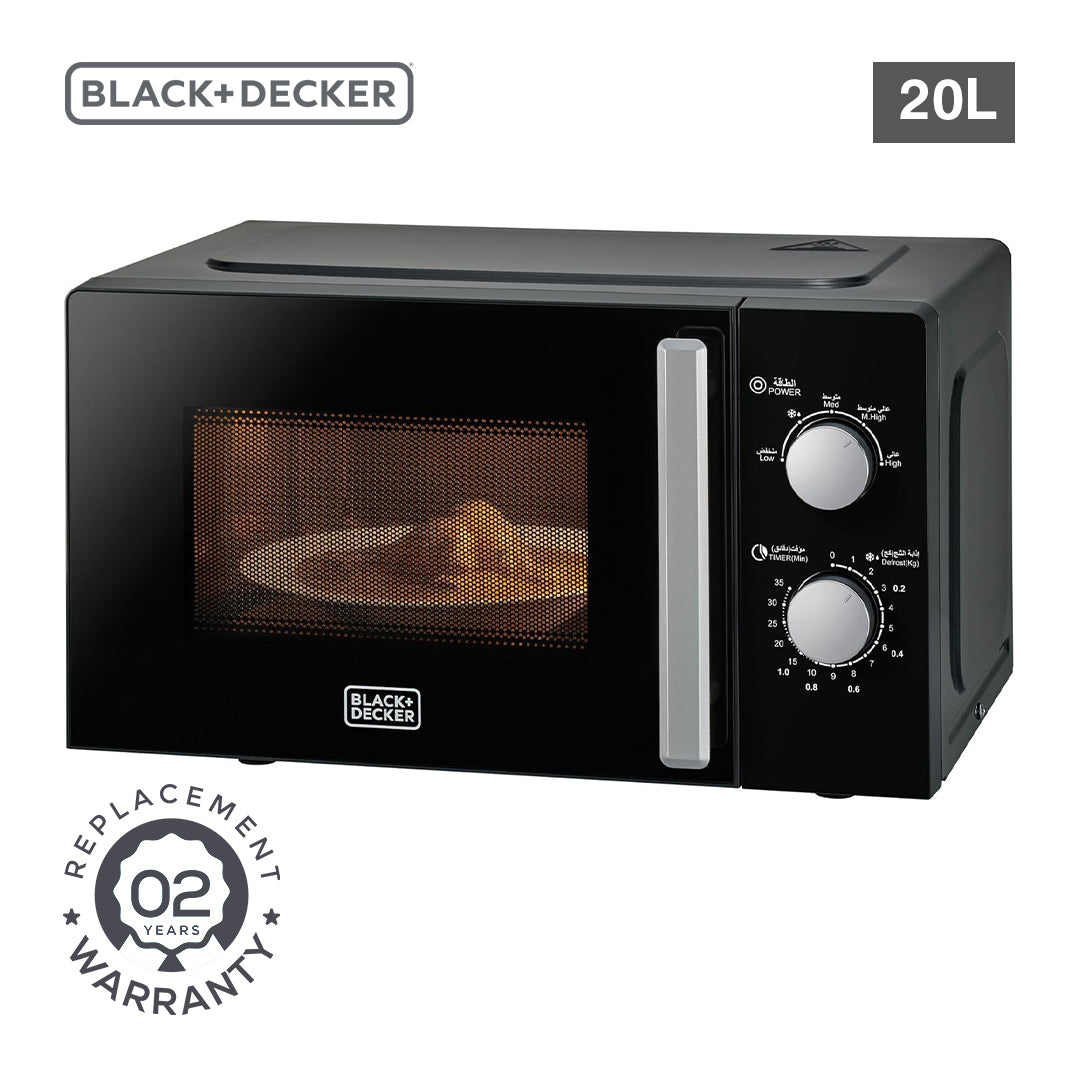 BLACK+DECKER / MICROWAVE /20L /700W / MZ2005P-B5 /BLACK