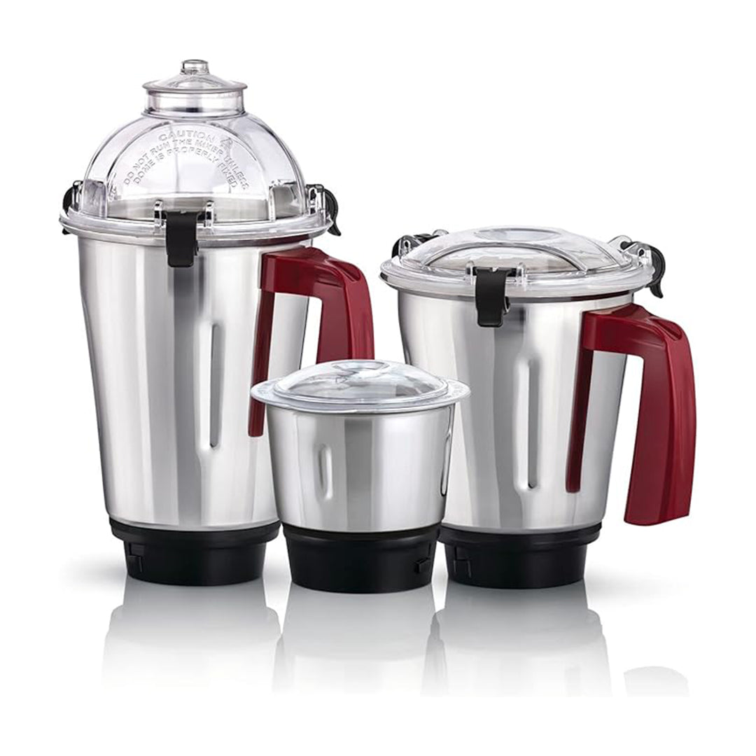 BLACK+DECKER /  MIXER GRINDER /  3 JARS SET , 3-IN-1 MULTIFUNCTIONAL 750 W BLENDER , WET DRY GRINDER , DIPS AND PASTE /MG750-B5