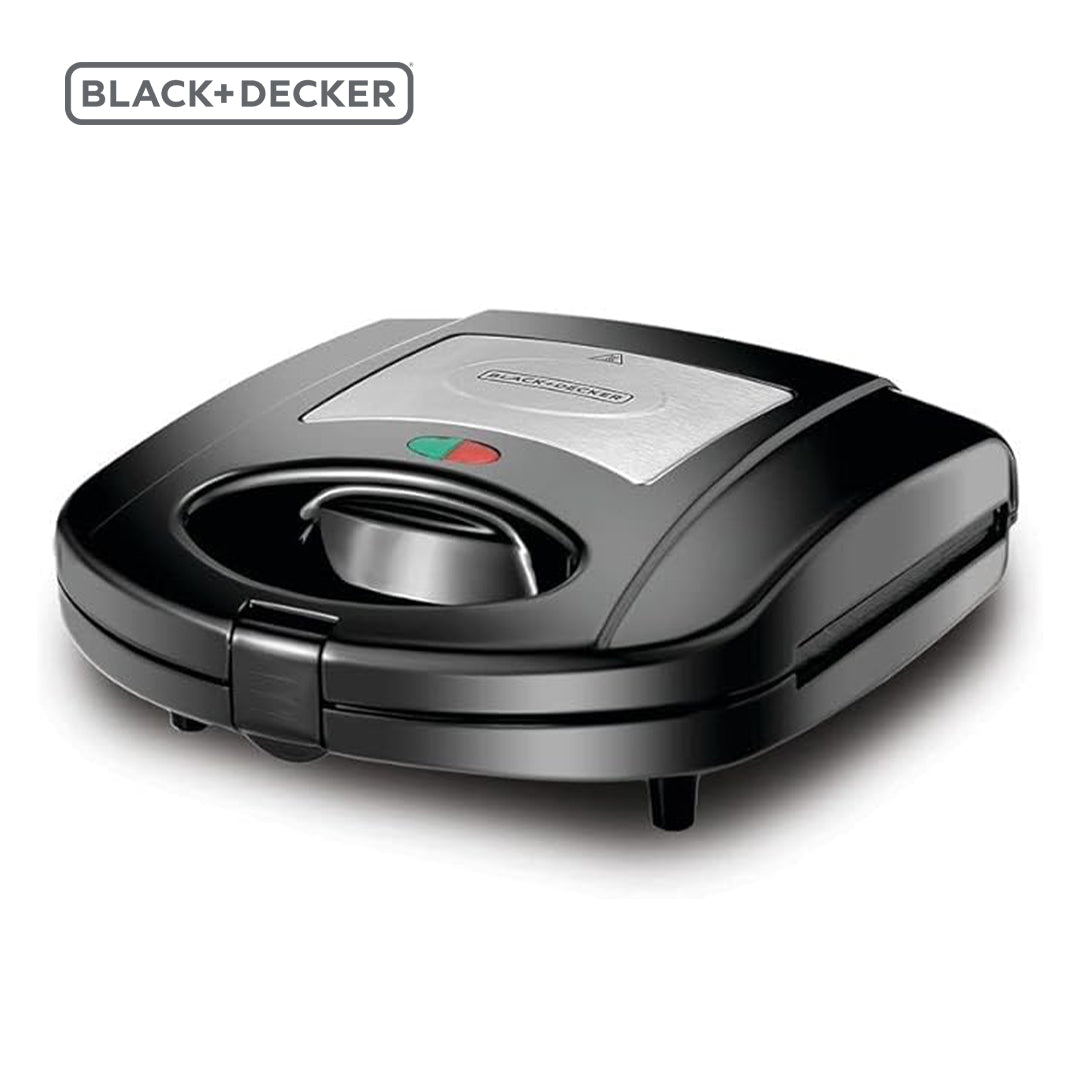 BLACK+DECKER /SANDWICH MAKER  GRILL/ 2 SLOT MULTIPLATE/ TS2120-B5