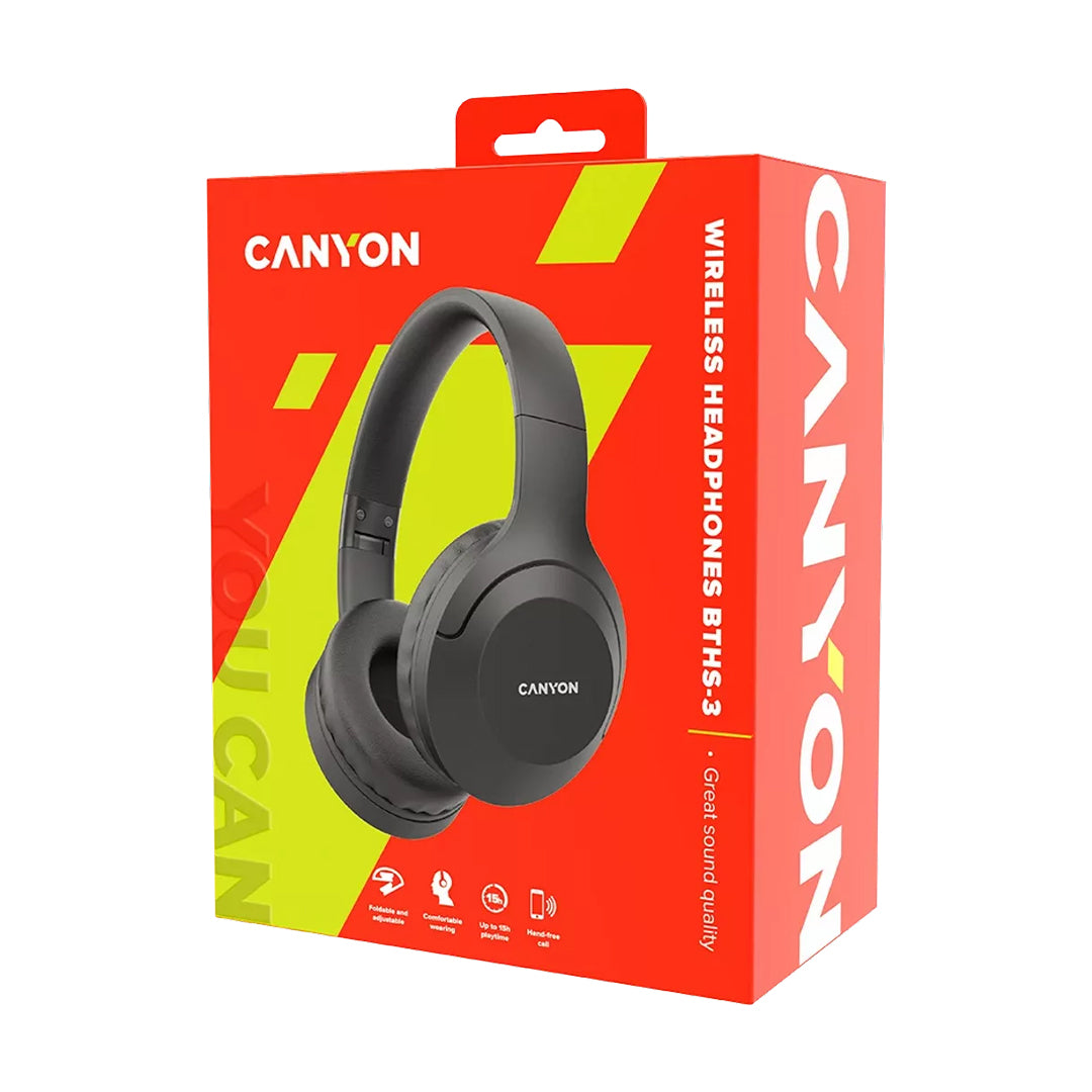 CANYON HEADSET/ BLUETOOTH /BTHS-3/ Grey