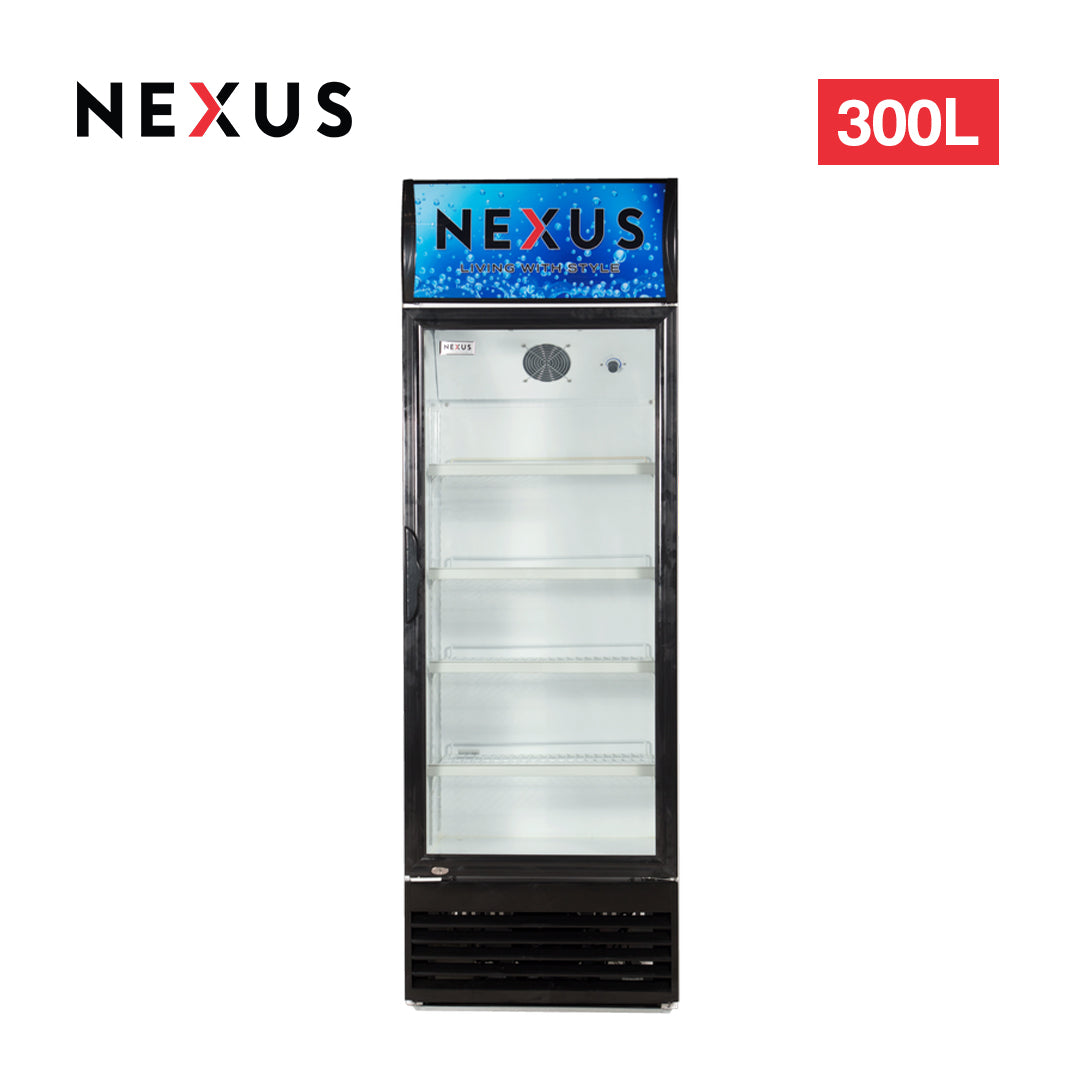 NEXUS FRIDGE 300L SD BLACK NX501