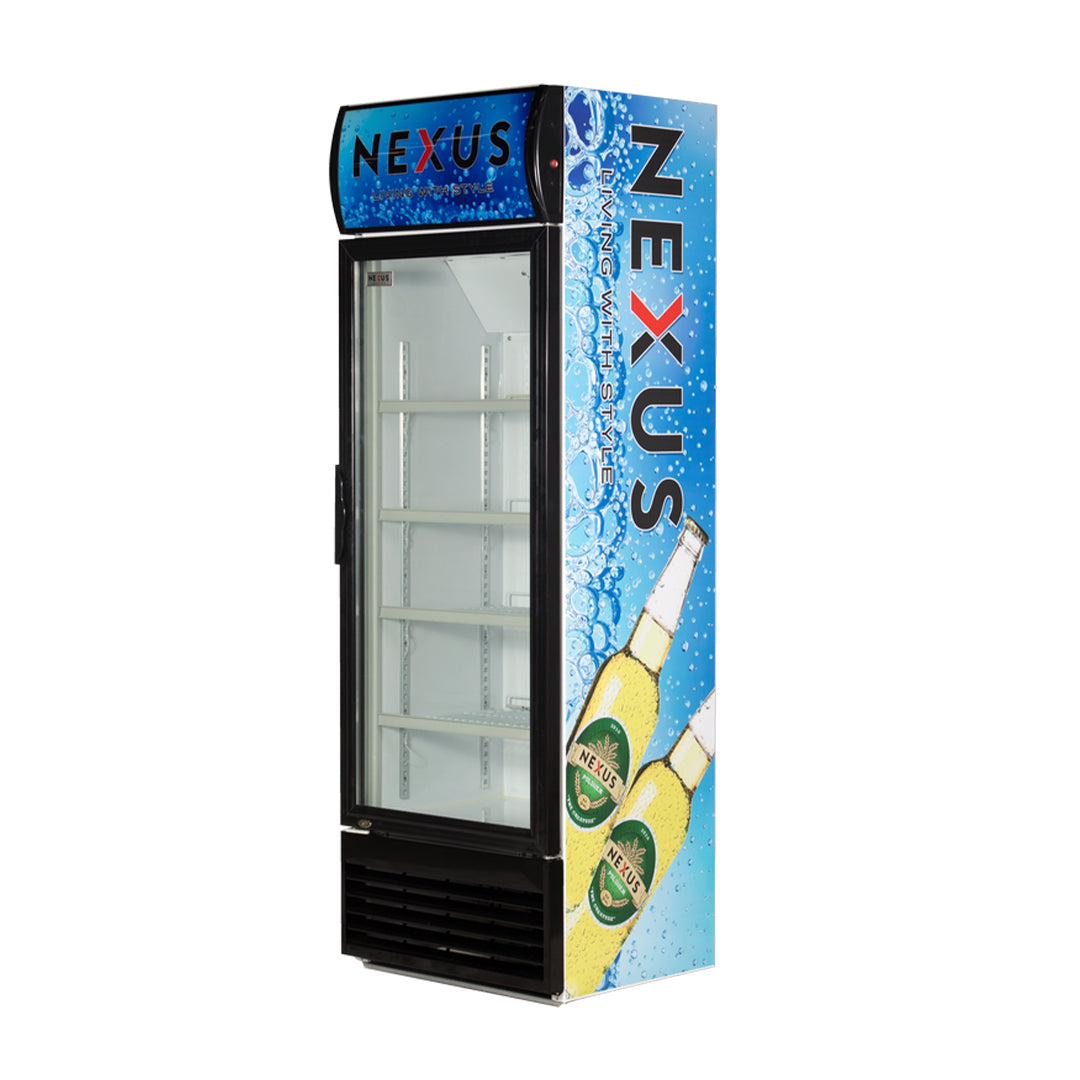 NEXUS FRIDGE 300L SD BLACK NX501