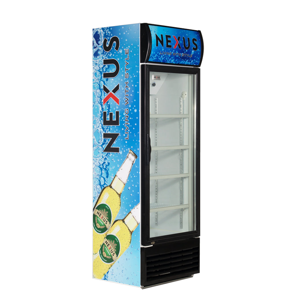 NEXUS FRIDGE 300L SD BLACK NX501