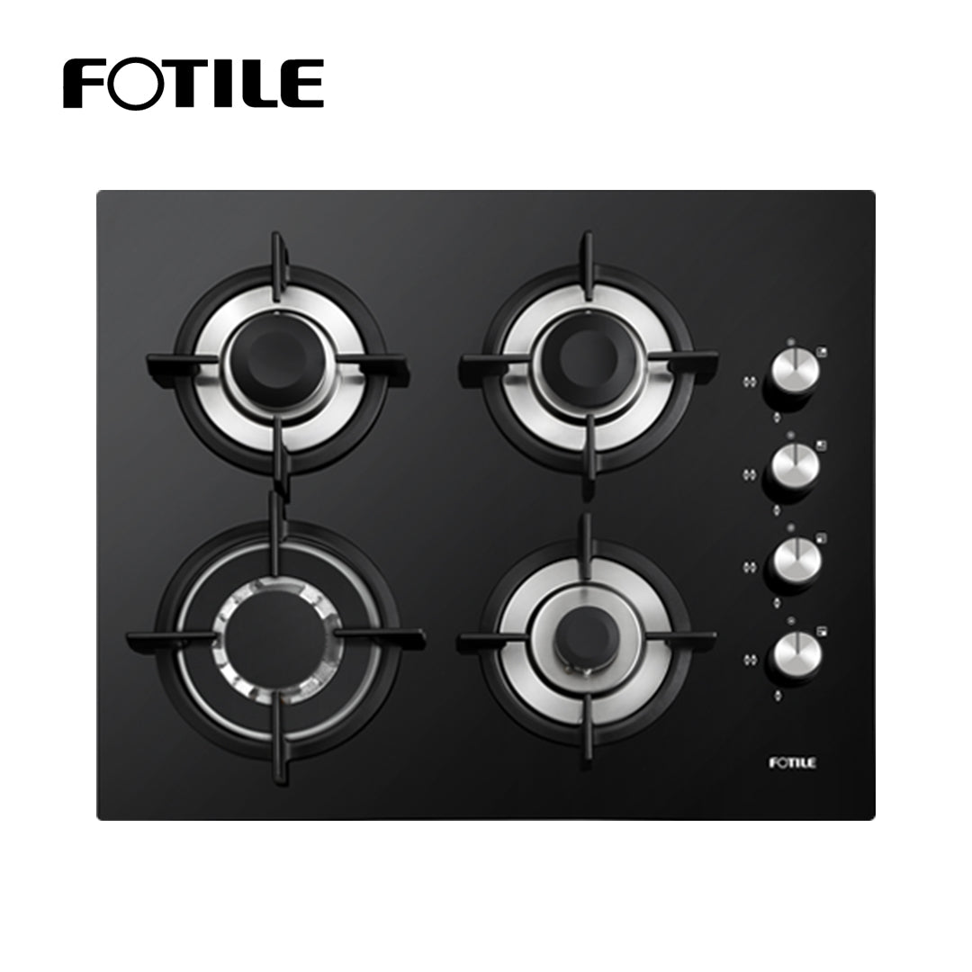 FOTILE HOB/4B/610x510/LPG-NG/2800kPa/Euro Type/Cast Iron