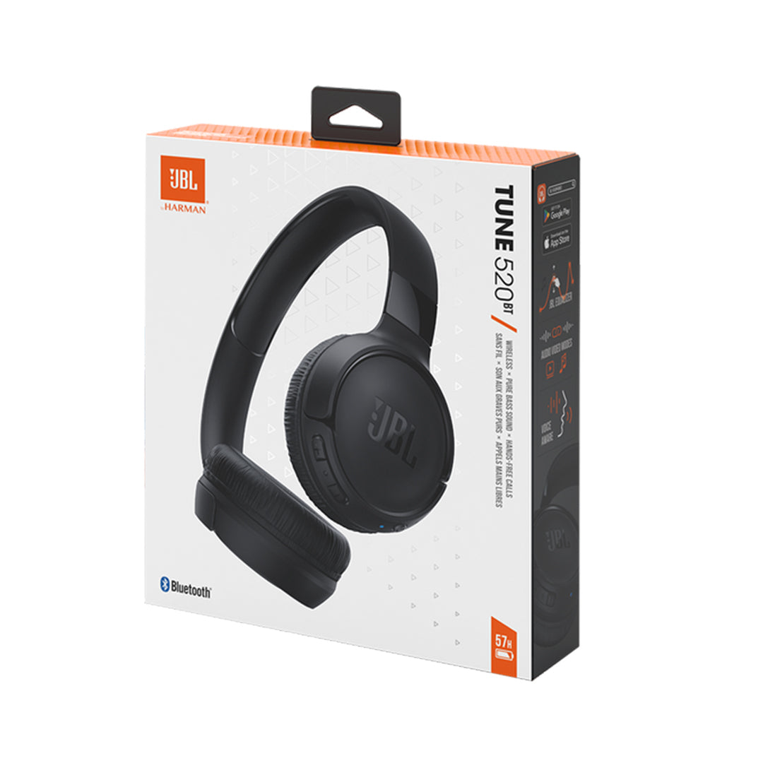 JBL HEADSET  TUNE 520 BLACK