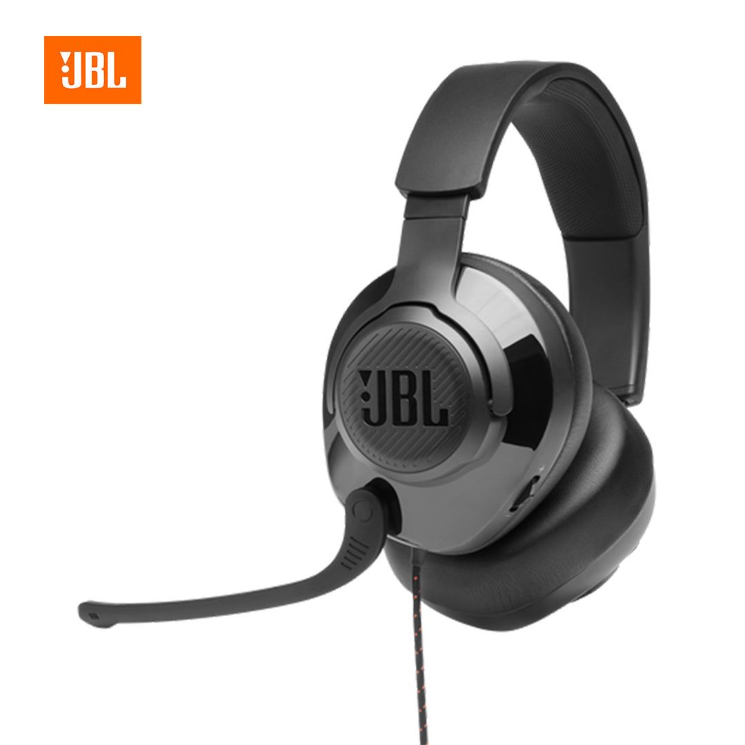 JBL HEADPHONES WIRED  BLACK JBLQUANTUM200BLK