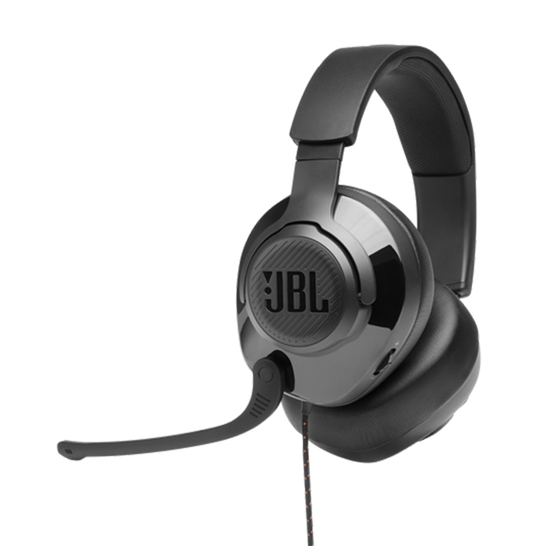 JBL HEADPHONES WIRED  BLACK JBLQUANTUM200BLK