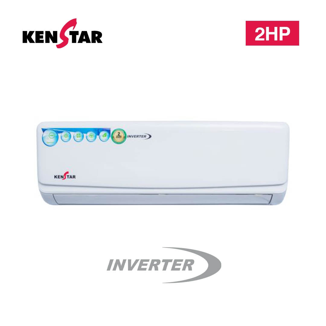 KENSTAR SPLIT AC 2.0HP INVERTER R410  LOW VOTAGE KS-18MNV