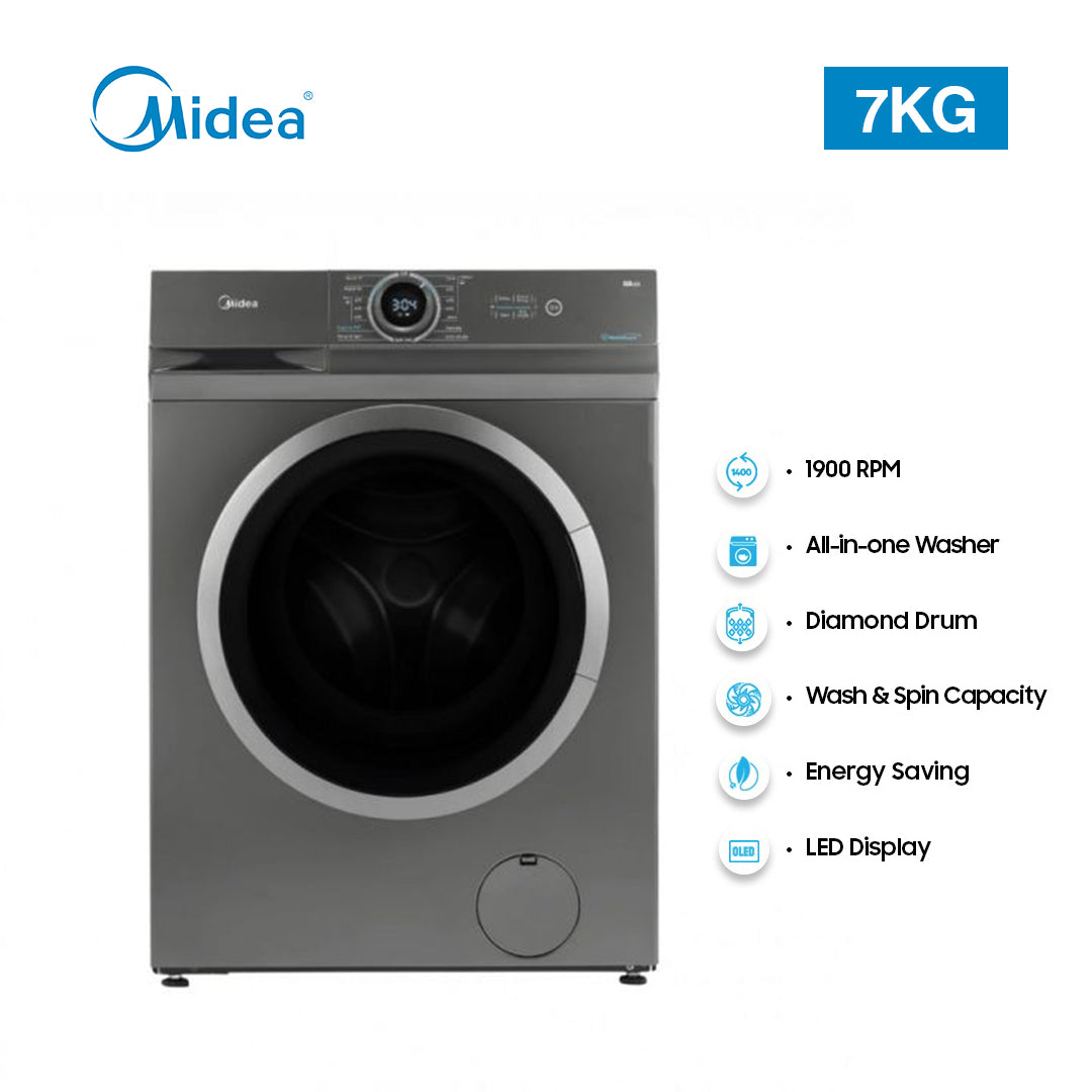 MIDEA WM 7KG WASH&SPIN MF100W70/T 7KG