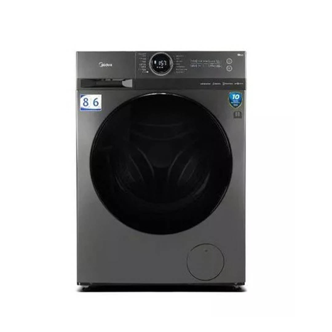 MIDEA WM /FL / INVERTER /WASHER 8 KG / DRYER 6 KG / MF200D80WB/T / DARK GREY