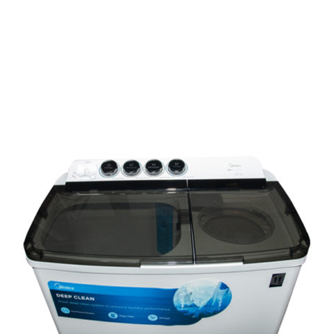 MIDEA WM/ TWIN TUB/MT100W120/WG 12KG/WHITE