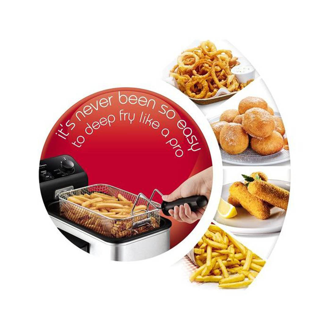 MOULINEX DEEP FRYER 3L 2200W WHITE AM333027