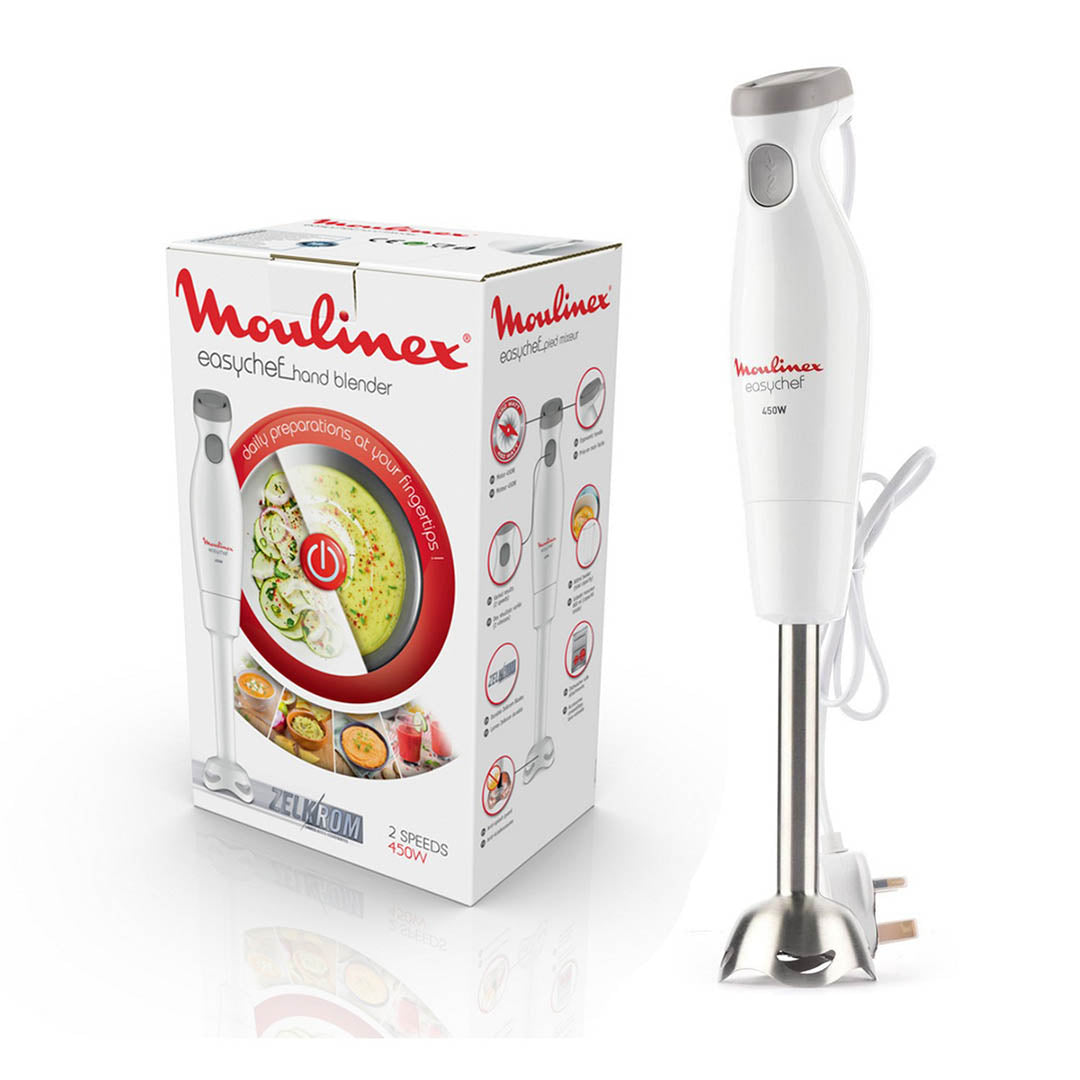 MOULINEX HAND BLENDER EASY CHEF 0.8L 450W WHITE DD45A127