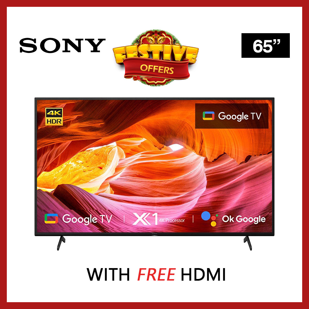 SONY TV 65 UHD ANDROID BLACK KD-65X75K