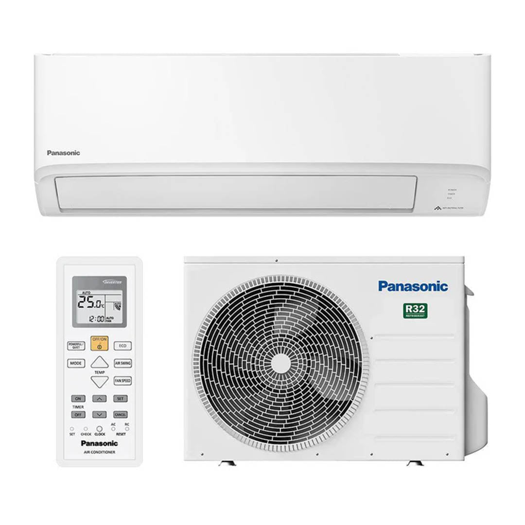 PANASONIC SPLIT AC/1.0HP/R410 GAS/YN9XKD/WHITE