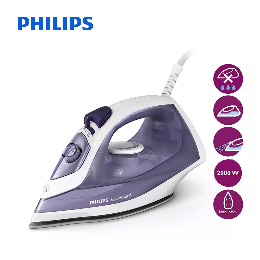 PHILIPS STEAM IRON 2000W WHITE GC1752/36