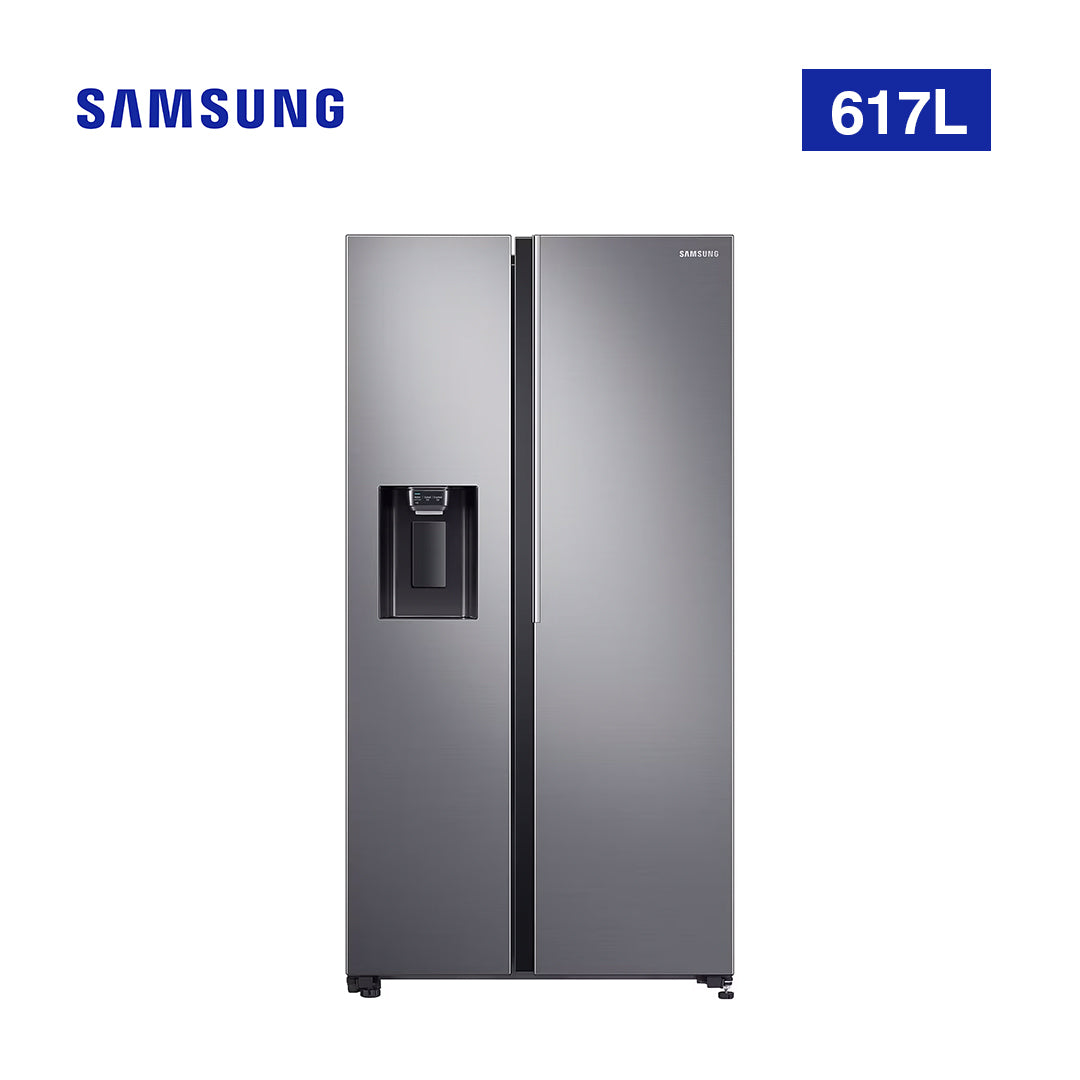 SAMSUNG REF/ 617 LTR  / SIDE BY SIDE/ ICE MAKER / RS64R5111M9/GH 