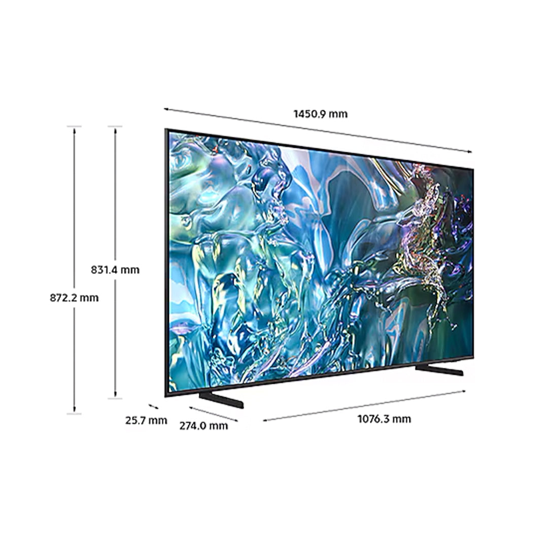 SAMSUNG TV/ AI - 65/ QLED TV/ TIZEN OS / QA65Q60DAUMTE