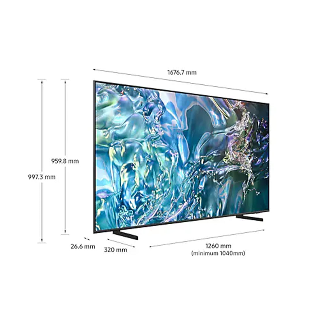 SAMSUNG TV/ AI - 75/ QLED TV/ TIZEN OS / QA75Q60DAUMTE