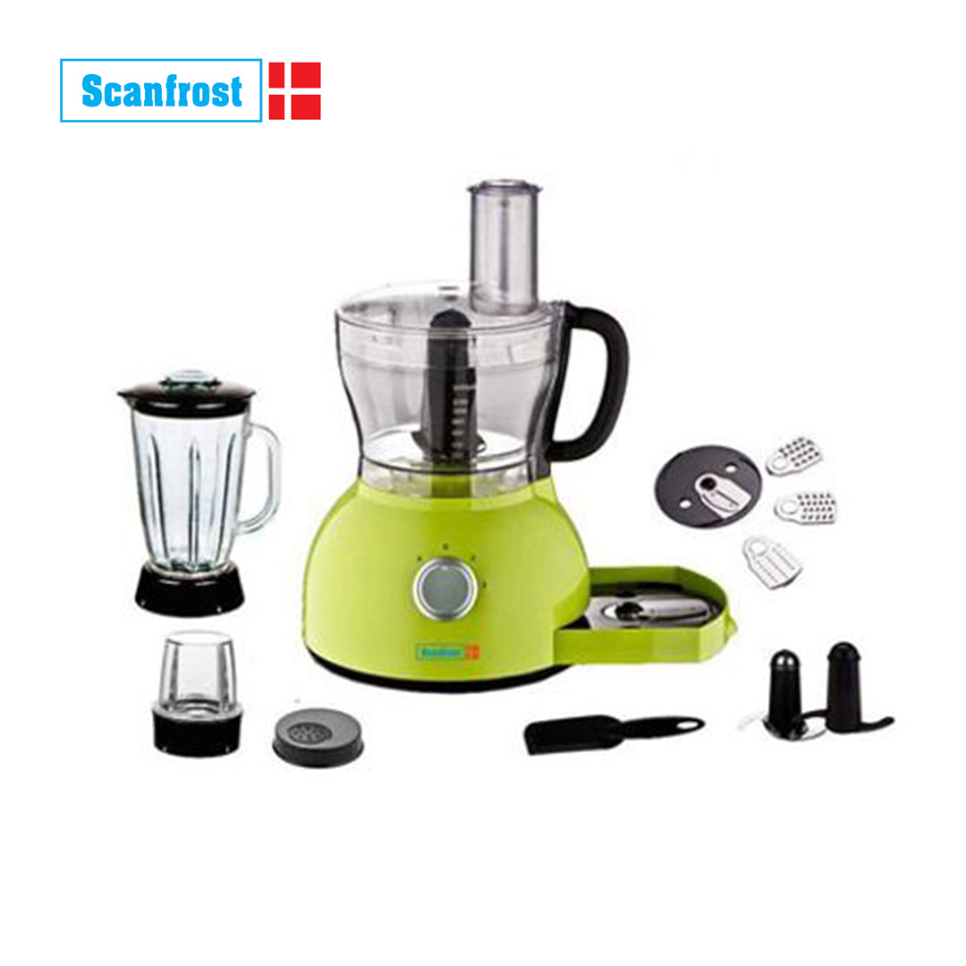 SCANFROST FOOD PROCESSOR 1.5L 700W GRN SFKAFP2002