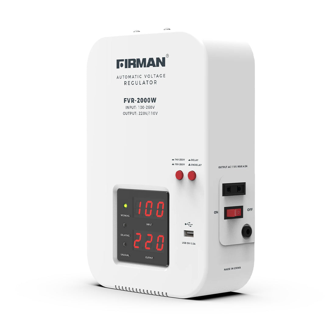 FIRMAN WALL MOUNTED STABILIZER FVR 2000W 2.0KVA