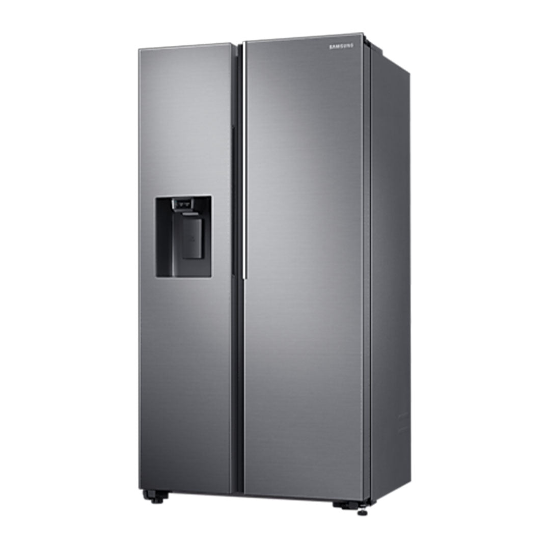 SAMSUNG FRIDGE 660L SBS ICE MKR SILVER RS64R5111M9