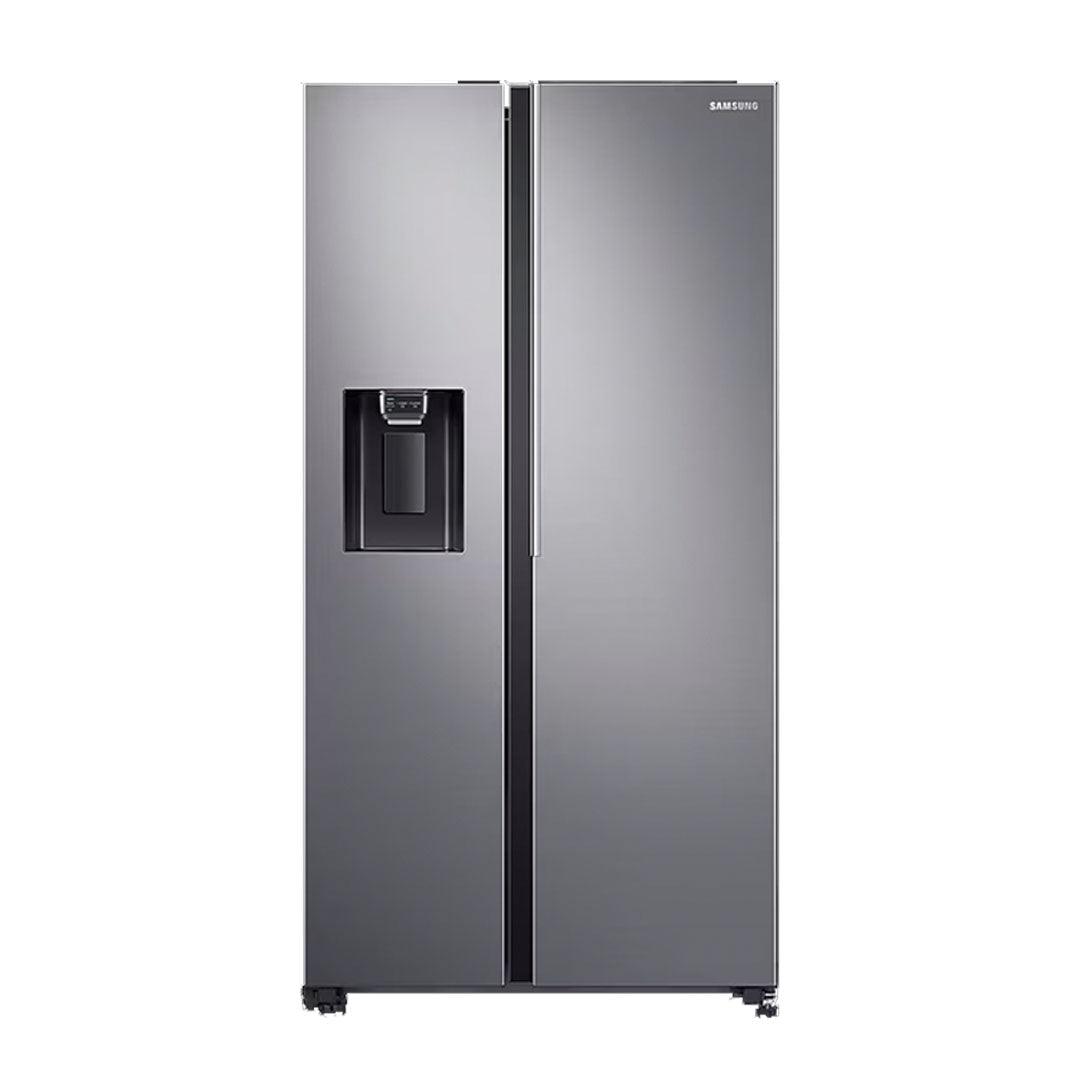 SAMSUNG FRIDGE 660L SBS ICE MKR SILVER RS64R5111M9