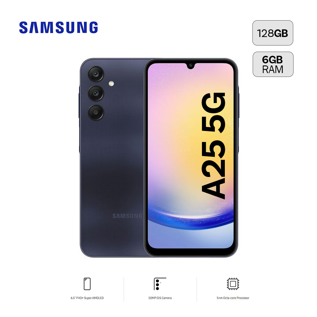 Samsung Galaxy A25 5G 6.6'' 6+128GB Black