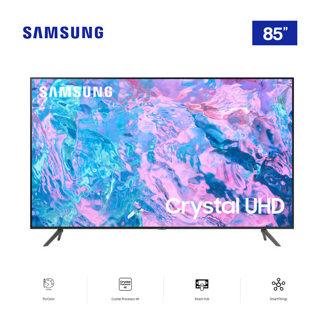 SAMSUNG TV 85 4K UHD SMART UA85CU7000UXKE