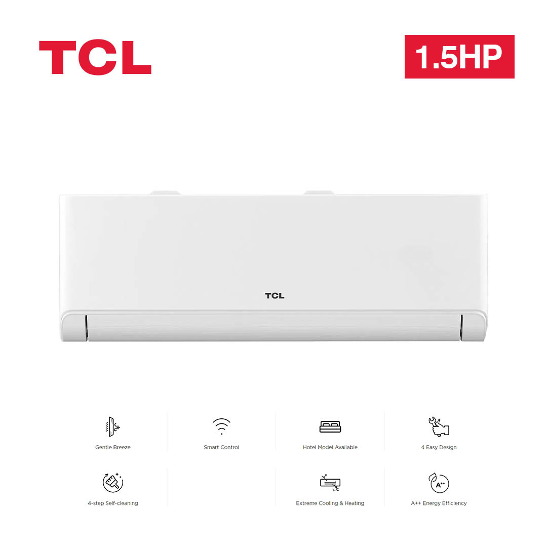 TCL SPLIT AC 1.5HP NORMAL WITHOUT INSTALLATION KIT