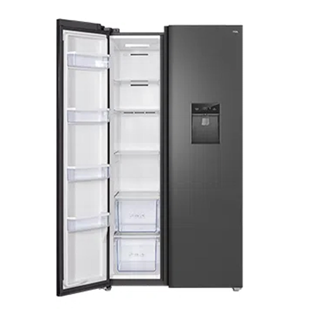 TCL SIDE BY SIDE FRIDGE 597L INVERTER SILVER P650SBS