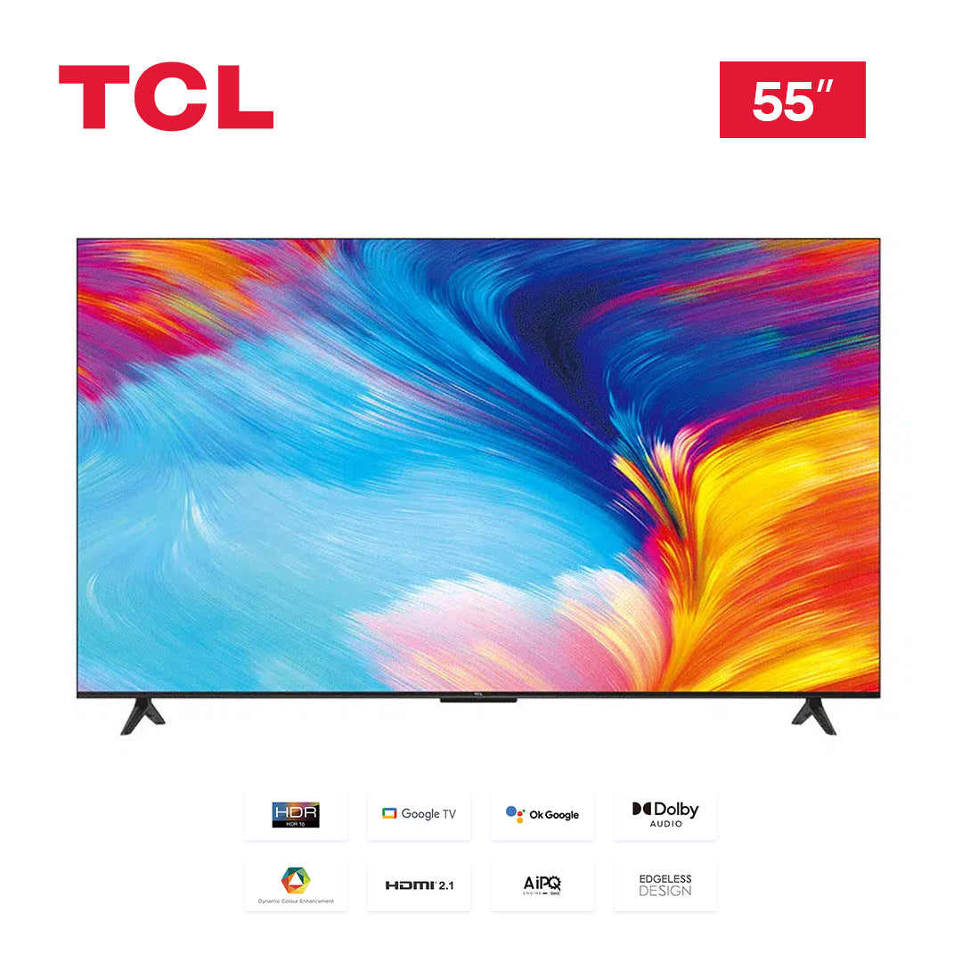 TCL TV 55 UHD GOOGLE BLACK 55P635