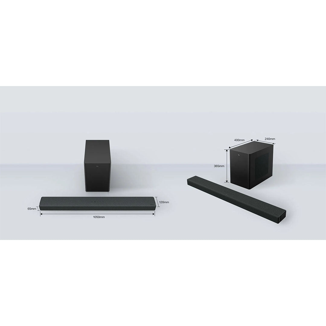 TCL AUDIO SOUNDBAR/780W/5.1.2/C935U/1050mm/WIRELESS SUBWOOFE