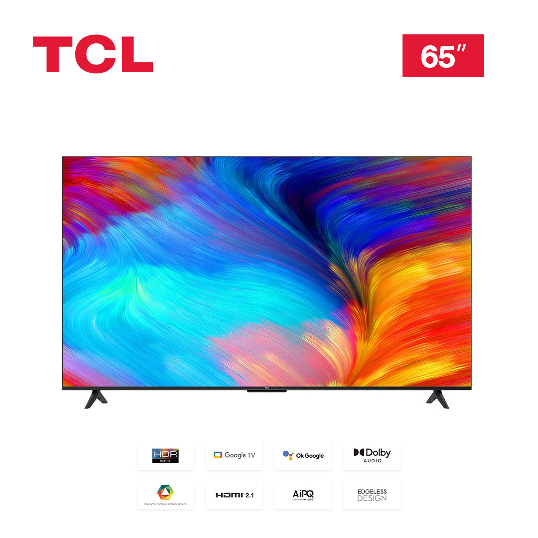 TCL TV 65 UHD ANDROID BLACK 65P635