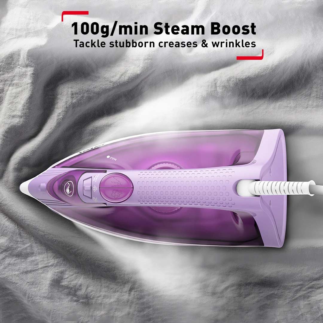 TEFAL STEAM IRON EASY 1200W LILAC FV1953M0