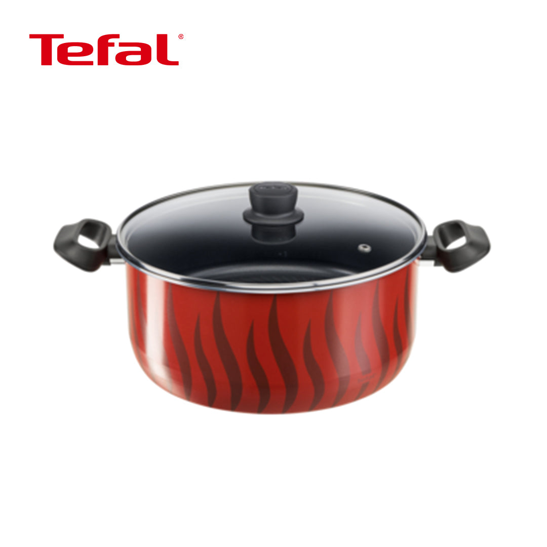 TEFAL/CW/te-c3045483-c5485482/P&P ALU NS PTFE/G6 Tempo Flame